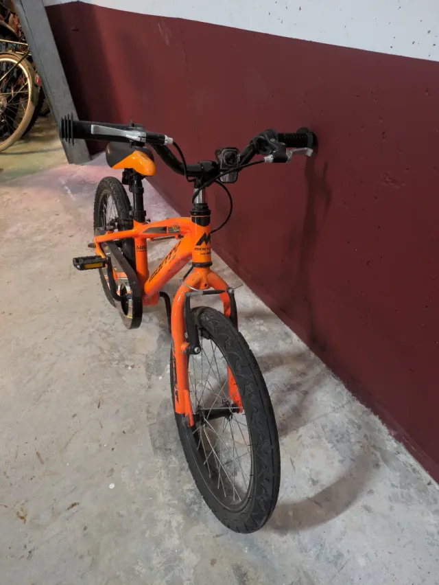 Bicicleta Monty 18 pulgadas Naranja