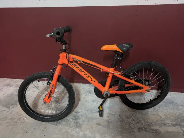 Bicicleta Monty 18 pulgadas Naranja
