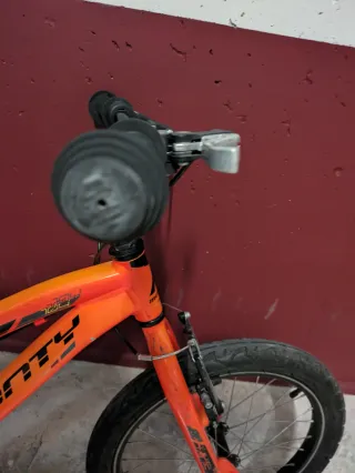 Bicicleta Monty 18 pulgadas Naranja