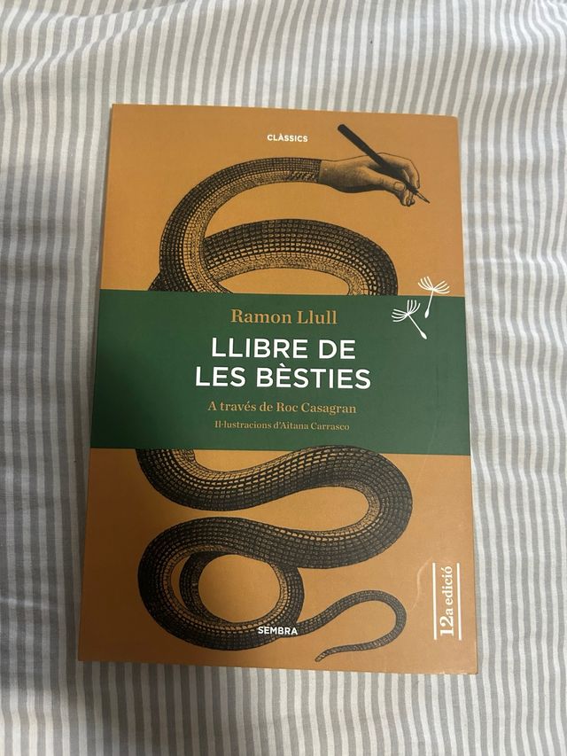Llibre de les bèsties (Sembra Llibres) (Catalan...
