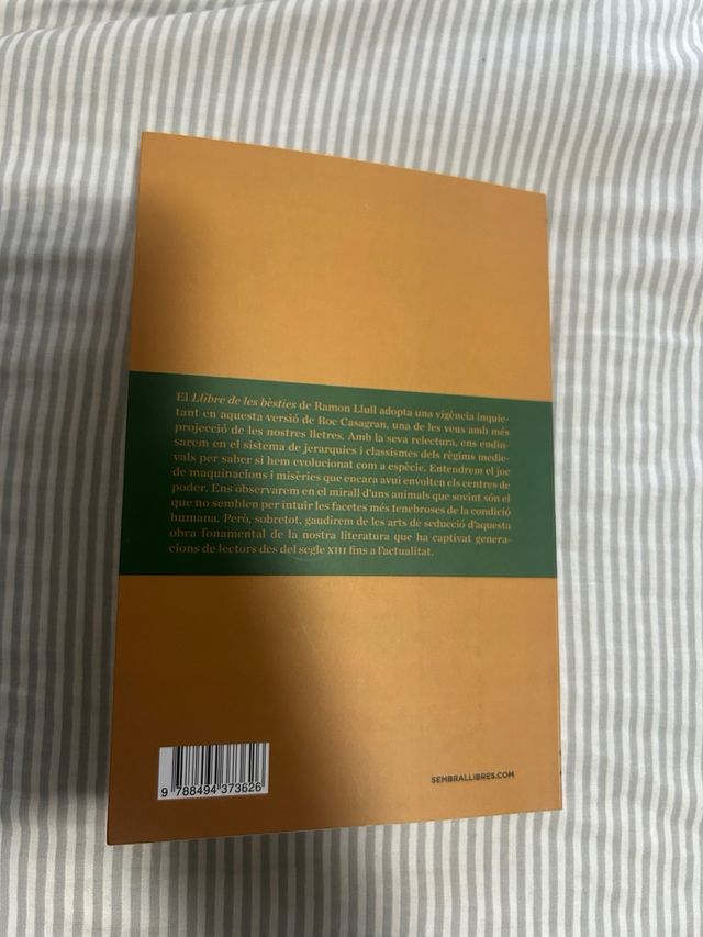 Llibre de les bèsties (Sembra Llibres) (Catalan...