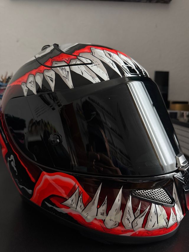 Casco Moto Diseño Venom 2