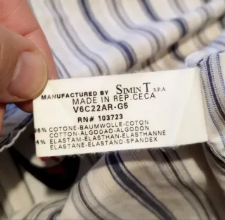 Camicia Armani Jeans righe S