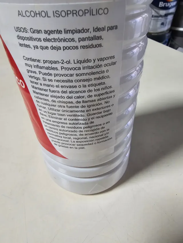 Alcohol Isopropílico IPA 98% 1000ml