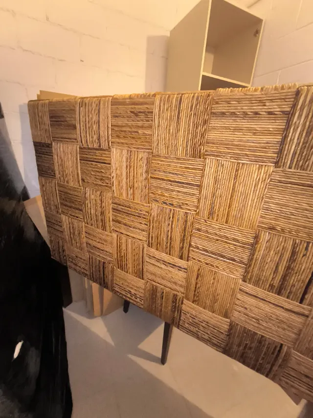 Cabecero ratán tratado cama 150