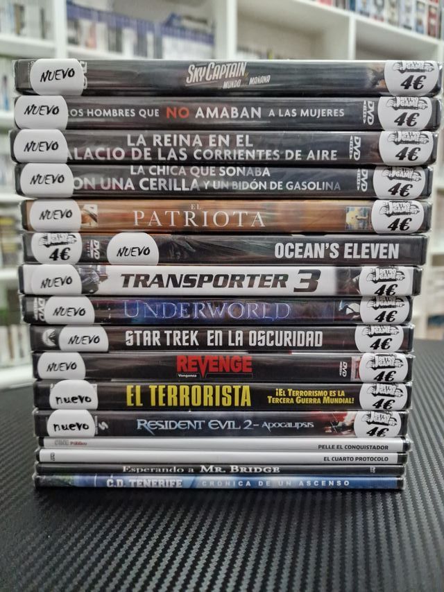 DVD Variados (NUEVO / 4€)