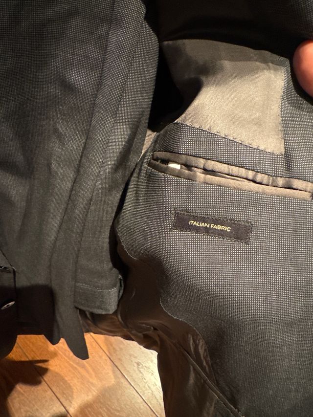 Traje Massimo Dutti Gris Hombre