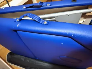 Camilla para masajes plegable aluminio