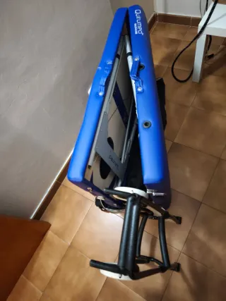 Camilla para masajes plegable aluminio