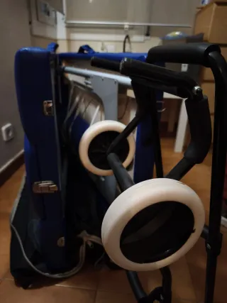 Camilla para masajes plegable aluminio