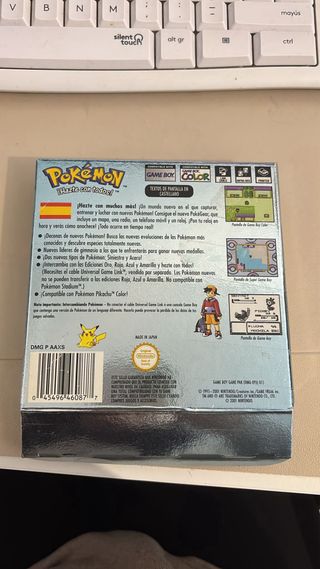 Pokémon Edición Plata Game Boy Color