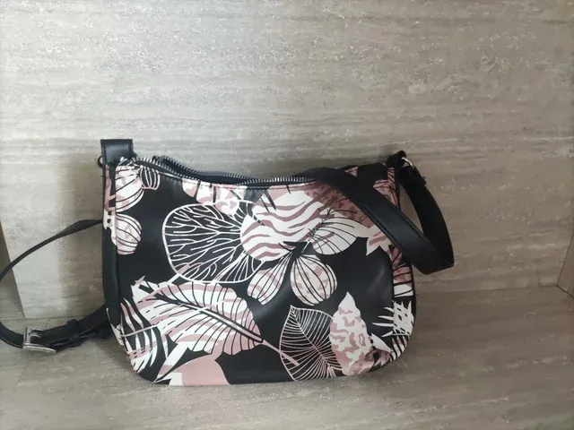 Borsa donna Carpisa, fantasia foglie