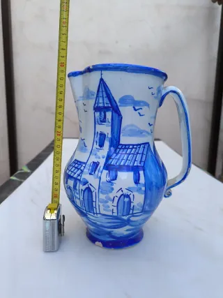 Jarrón Cerámica Pintado a Mano