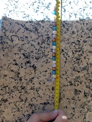 Hilo de perlas naturales multicolor