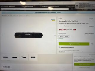 Funda Tabla Snow con Ruedas Dakine