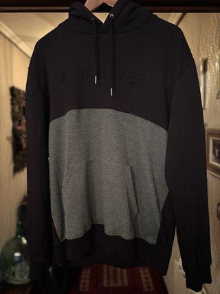 Sudadera Quiksilver Negra y Gris