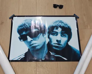 3 Pósters de Oasis (Noel y Liam Gallagher)