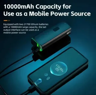 Linterna Rockbros RHL3000 Lúmenes.