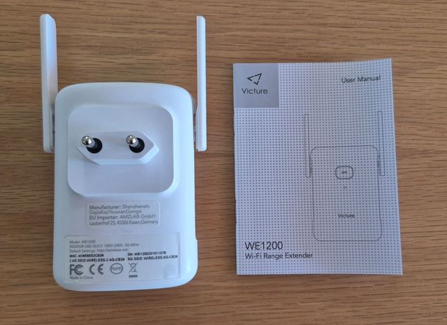 Victure WE1200 Extensor WiFi