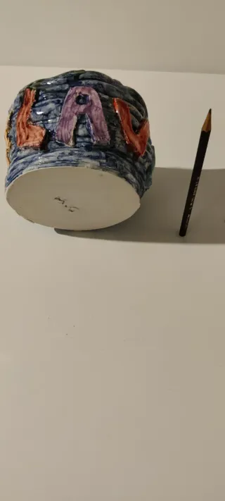 Contenitore ceramica artigianale