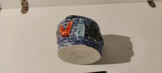 Contenitore ceramica artigianale