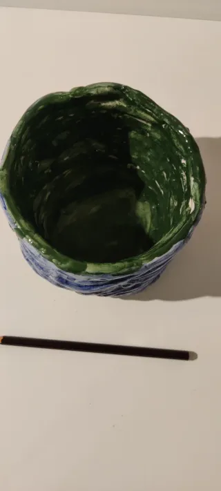 Contenitore ceramica artigianale