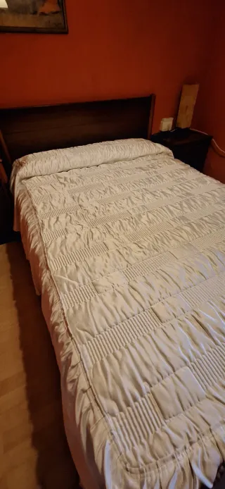 EDREDON BLANCO PARA CAMA DE 135