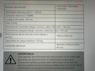 Cinta de Correr Klarfit Pacemaker X3