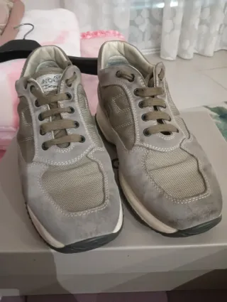 Scarpe Hogan uomo beige/grigie