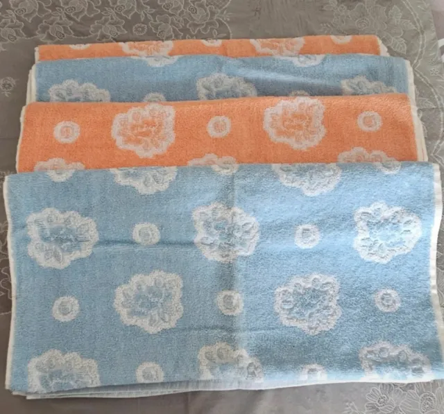 Juego de 4 toallas de algodón sin estrenar