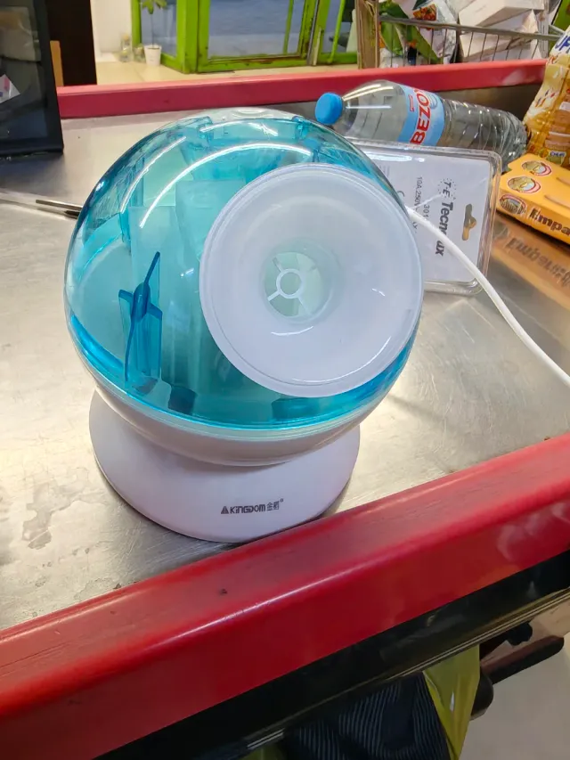 Umidificatore KINGDOM blu e bianco