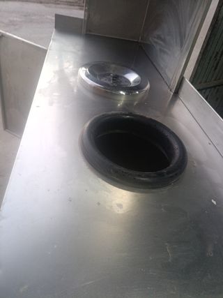 MUEBLE ACERO COCINA INDUSTRIAL  658746091