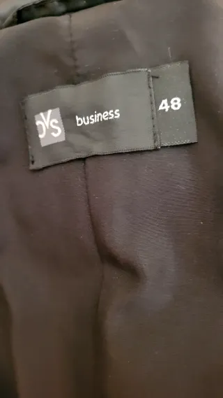 Piumino nero con paillettes veste piccolo