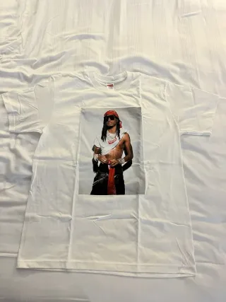 Playboi Carti x Supreme Camiseta Blanca