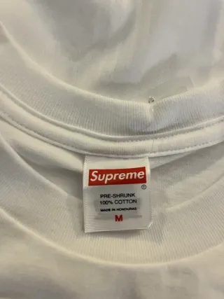 Playboi Carti x Supreme Camiseta Blanca