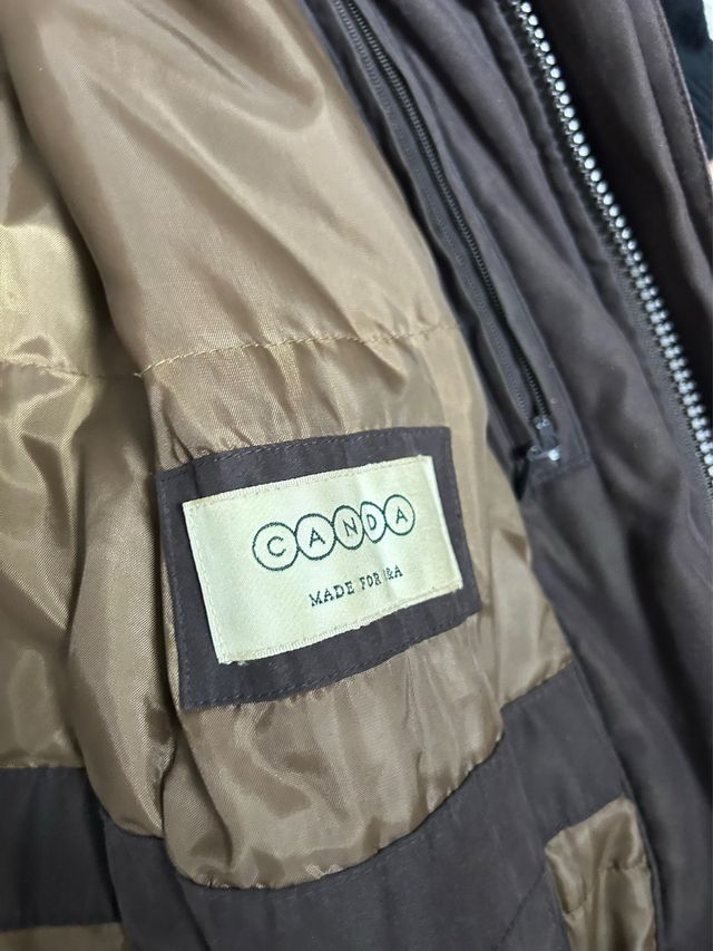 Abrigo marrón de señor