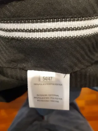 Traje de vestir gris caballero