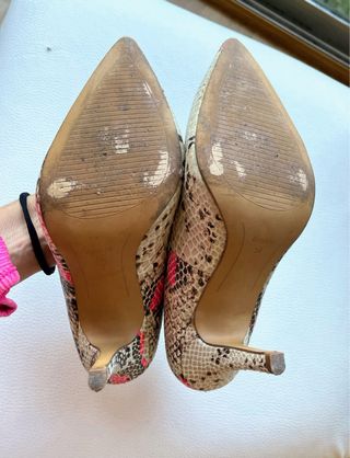 Zapatos de tacón “estileto “ estampado serpiente