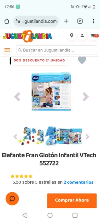 Elefante musical VTech
