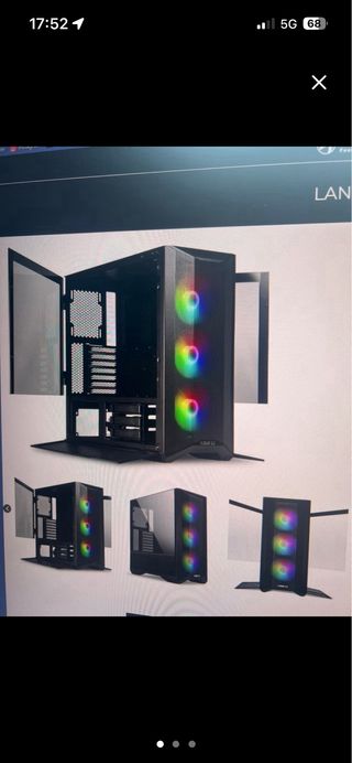 Caja PC Lian Li Negra