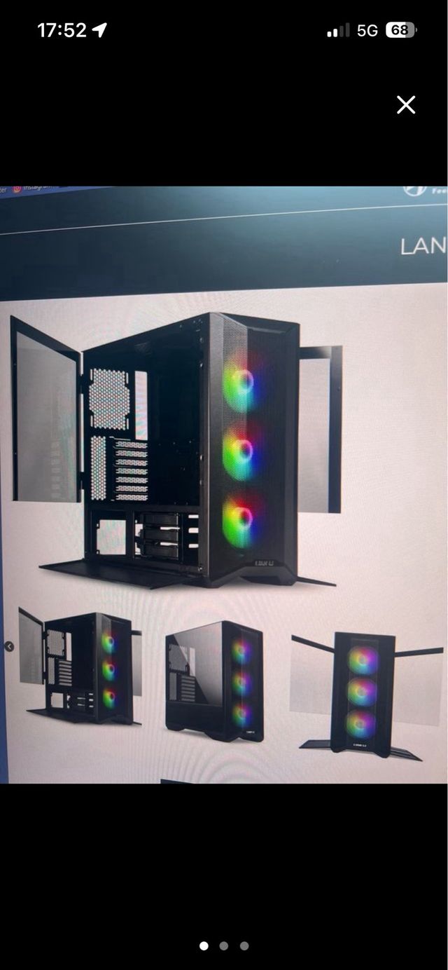 Caja PC Lian Li Negra