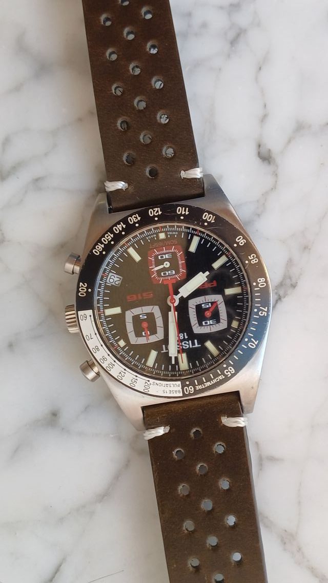 Reloj Tissot PRS 516 Cronógrafo Acero Negro