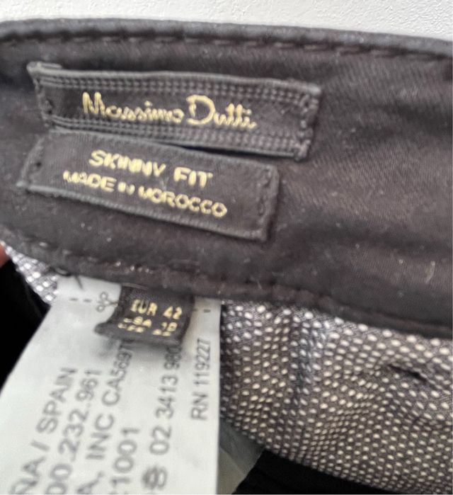 Pantalones negros Massimo Dutti Talla 42