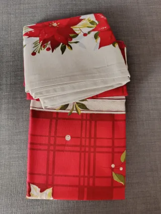 Tovaglia Sommaruga Natalizia in cotone da 12 posti