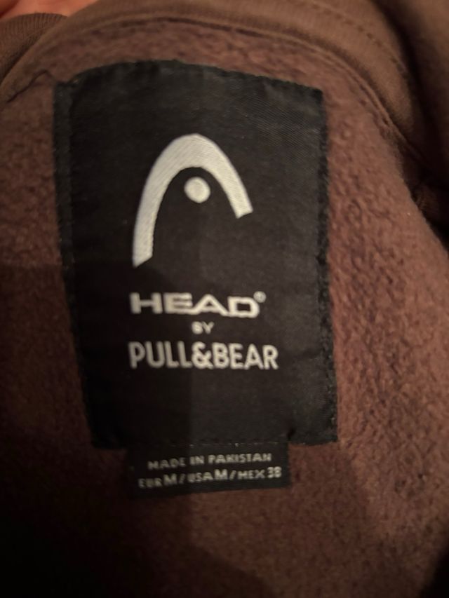 Sudadera con capucha Head marrón