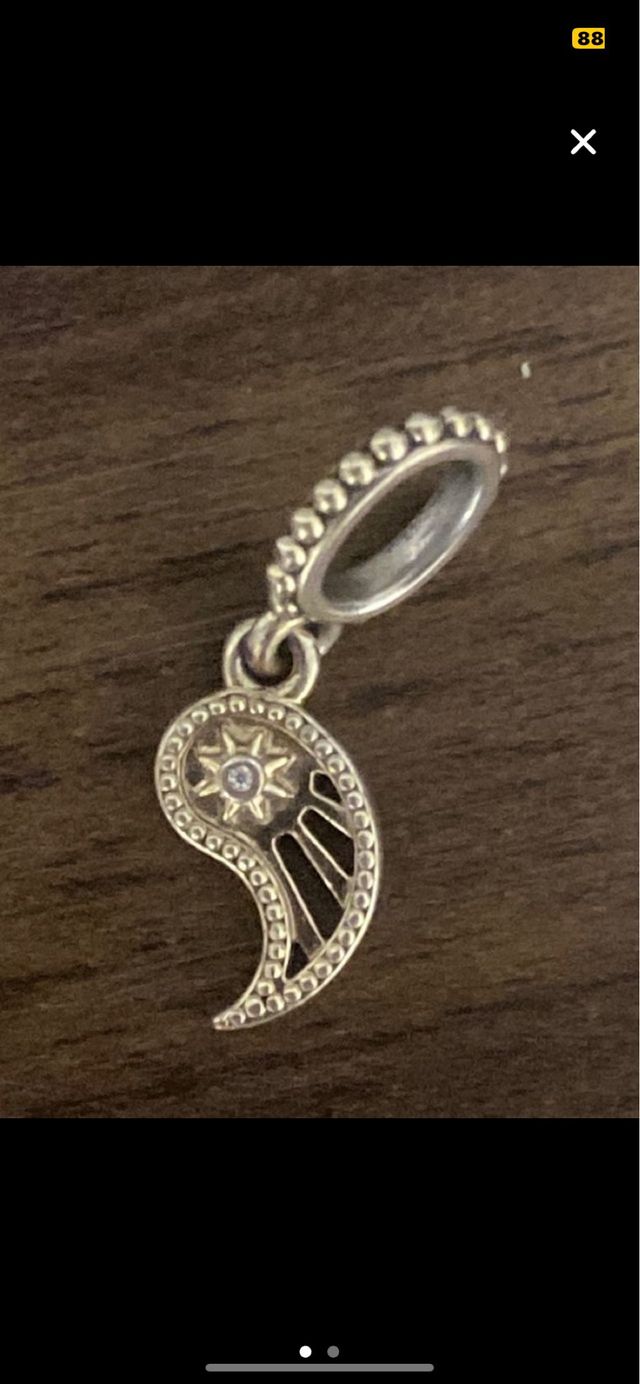 Pandora Charm Yin Yang Sol y Ala