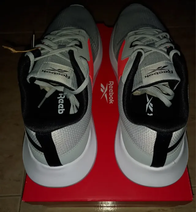 Zapatillas Reebok Hombre Gris y Fucsia