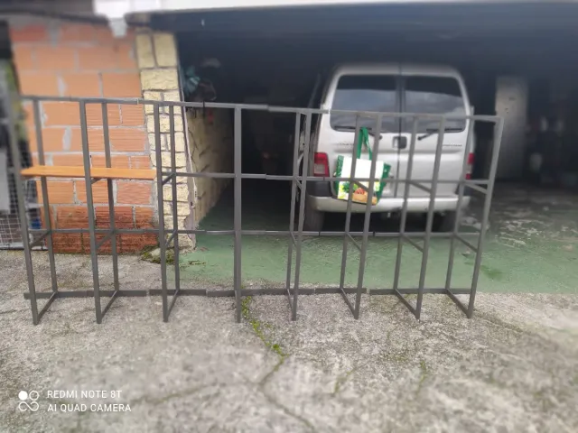 Estanterías de hierro Galvanizado.