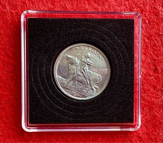 ECU DE PLATA DEL 1989. ENCAPSULADO