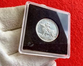 ECU DE PLATA DEL 1989. ENCAPSULADO